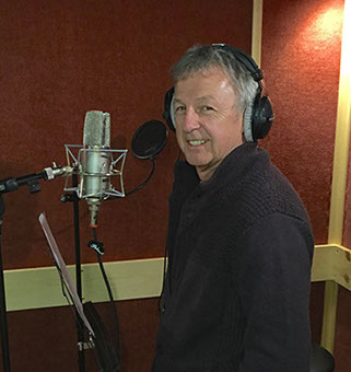 Bobby G in the Vocal Booth